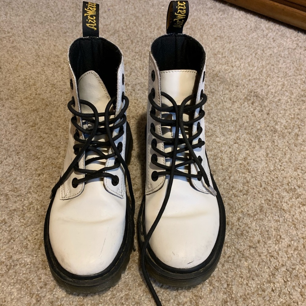 white doc marten